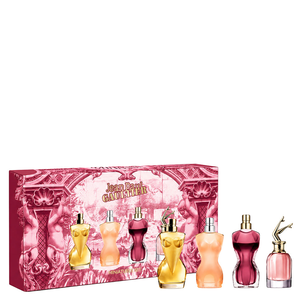 Set de Perfumes Miniatura Jean Paul Gaultier para Mujer (4 Piezas)