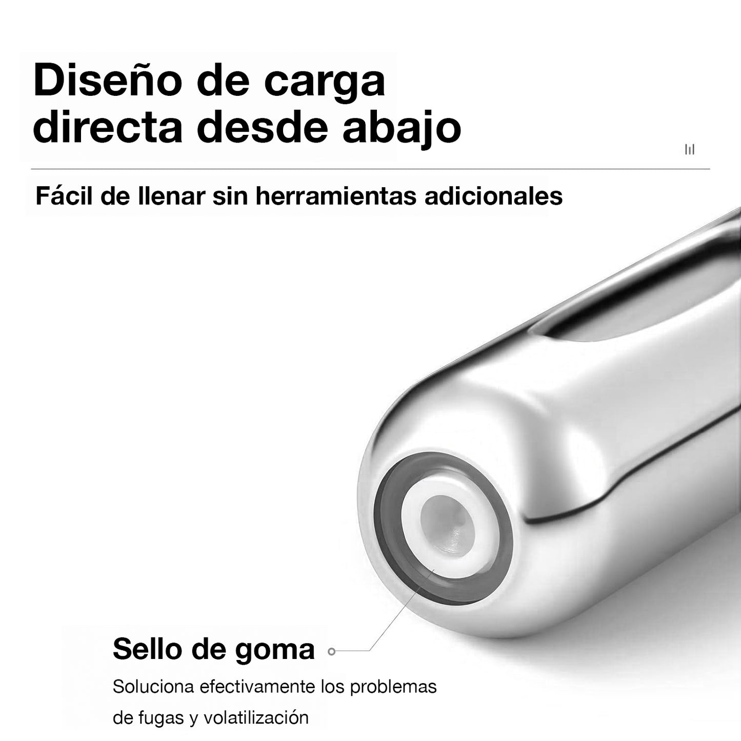 Mini Botella de Viaje Recargable