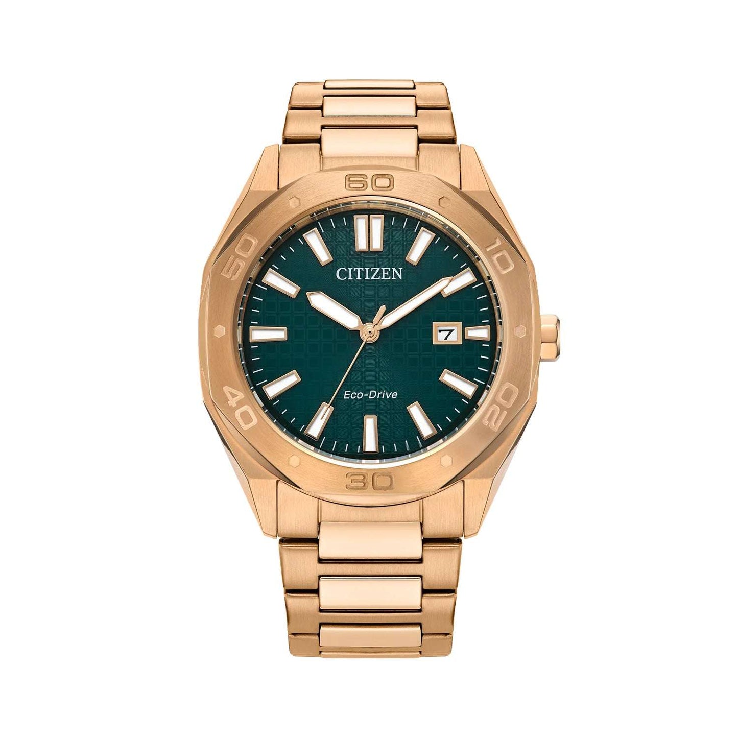 Reloj-Citizen-Odyn-Caratula-Verde-Eco-Drive-para-Hombre-BM7633-81X-Frente