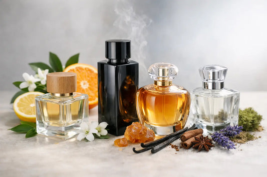 Guía de familias olfativas perfumes clara y útil