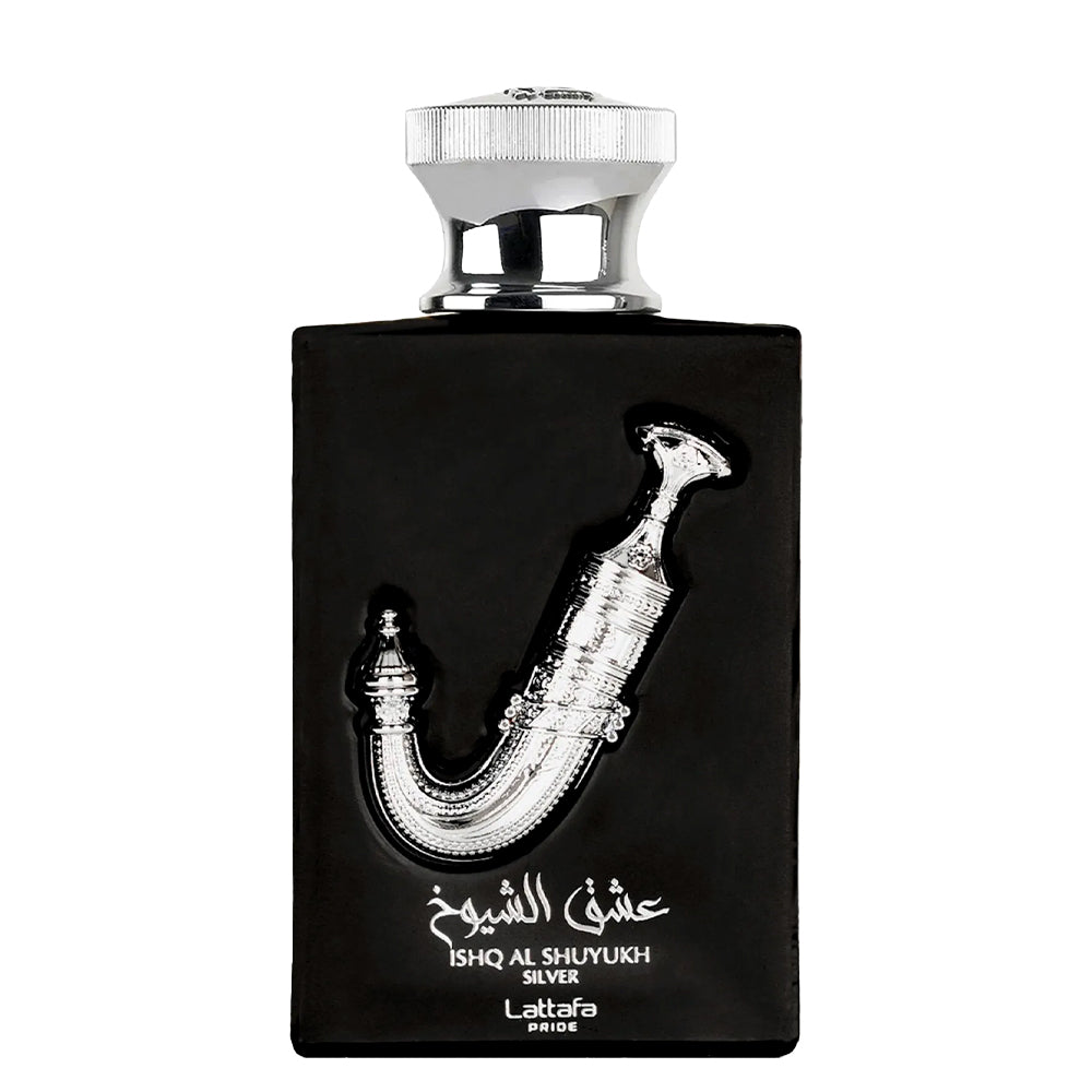 Lattafa-Pride-Ishq-Al-Shuyukh-Silver-EDP-de-100-ml-para-Hombre