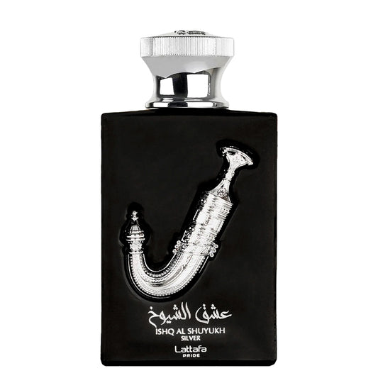 Lattafa-Pride-Ishq-Al-Shuyukh-Silver-EDP-de-100-ml-para-Hombre