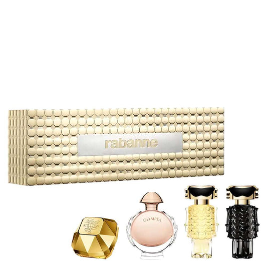 Set de Perfumes Miniatura Paco Rabanne para Mujer (4 Piezas)
