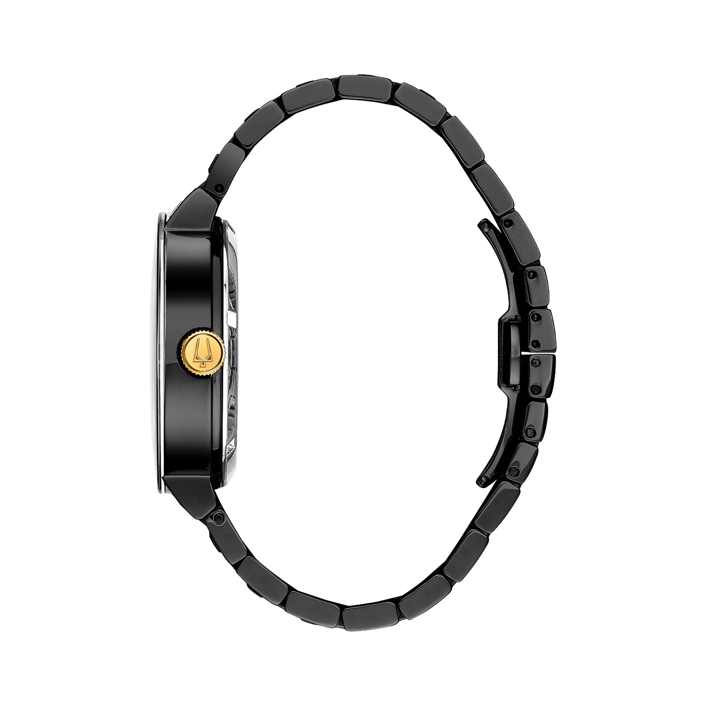Reloj Futuro Modern Carátula Negra Abierta Automático para Hombre