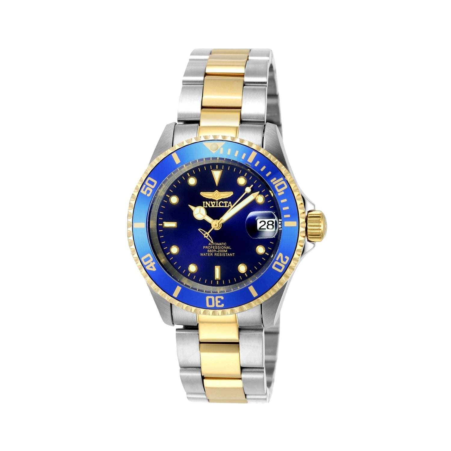 Reloj-Invicta-Mako-Pro-Diver-Bicolor-Caratula-Azul-Automatico-para-Hombre-8928OB