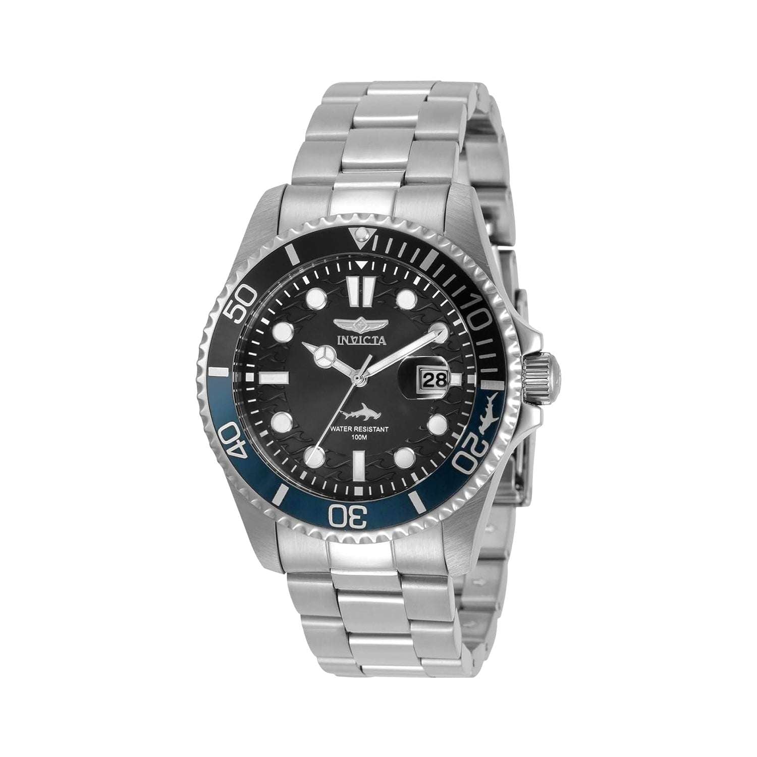 Reloj-Invicta-Pro-Diver-Caratula-Negra-Bisel-Batman-de-Cuarzo-para-Hombre-30956