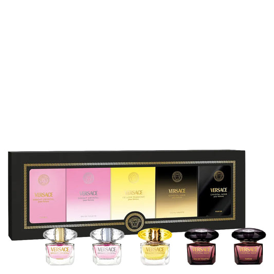 Set de Perfumes Miniatura Versace para Mujer (5 Piezas)